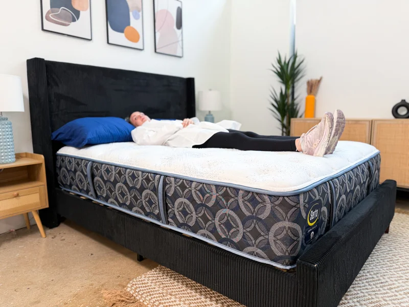 serta perfect sleeper cascade range medium back sleeping 4