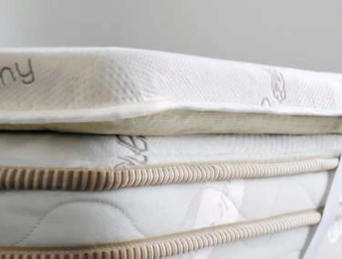 Saatva Graphite Memory Foam Mattress Topper