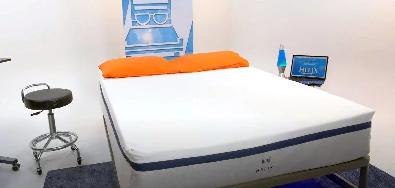 helix midnight mattress hero