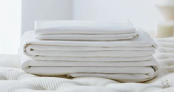 Saatva Percale Sheet Set