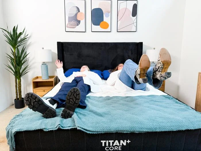 partner test on the titan core plus mattress 5