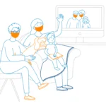 TwoFamiliesFaceTiming_