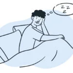 Man Thinking About Sleep Divorce