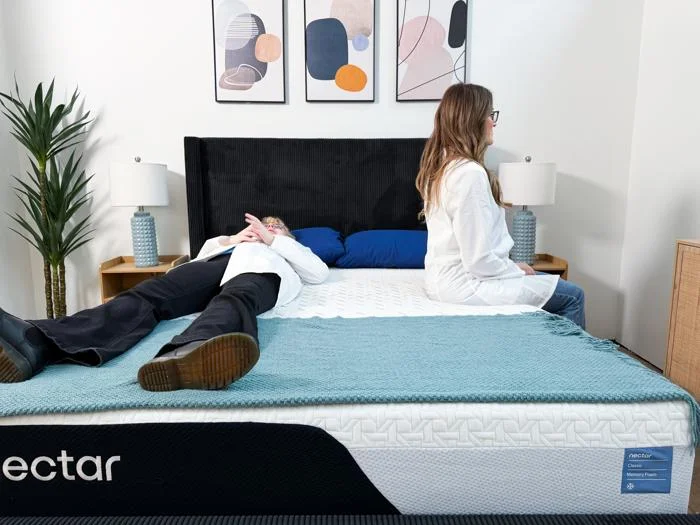 partner test on the nectar classic memory foam mattress 2