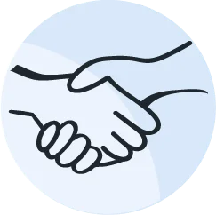 icon connect with us