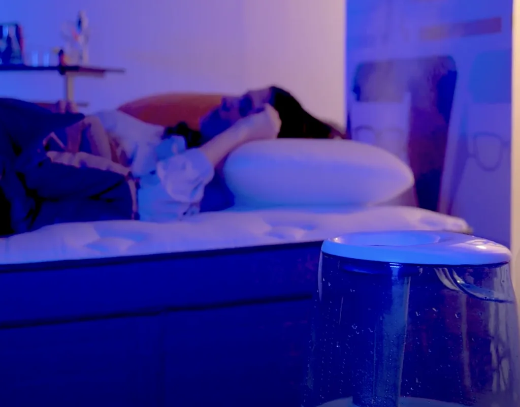 vicks cool mist in use