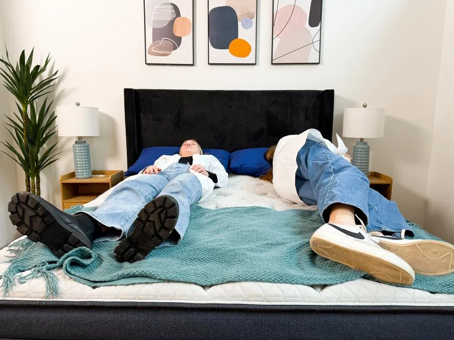 partner test on the helix midnight luxe mattress 5 1