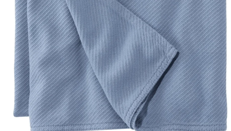 LL Bean Cotton Twill Blanket