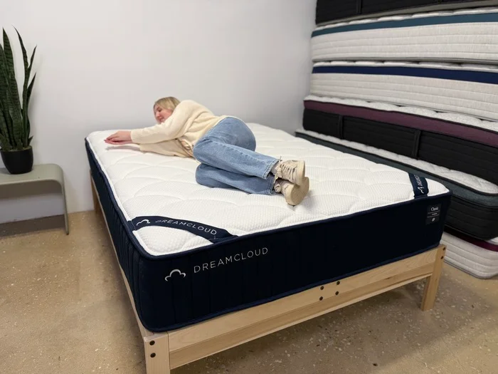 dreamcloud classic hybrid mattress switch response test