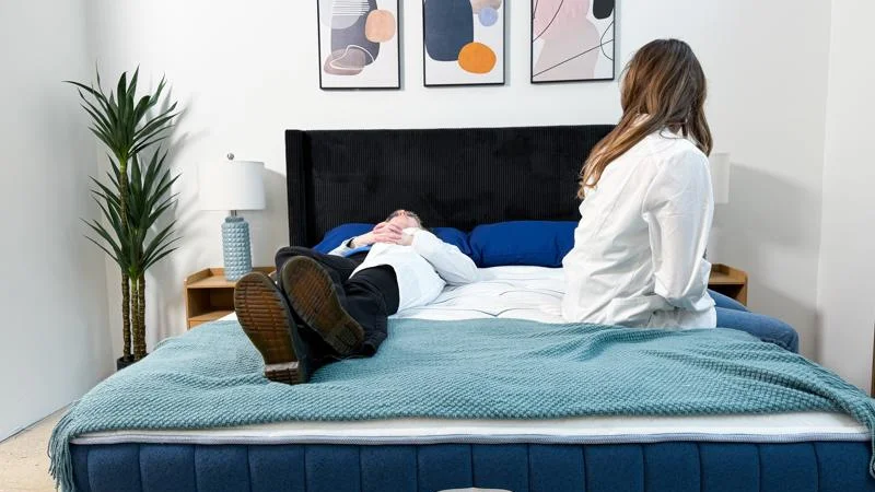 Partner test on the Bear Elite Hybrid Mattress