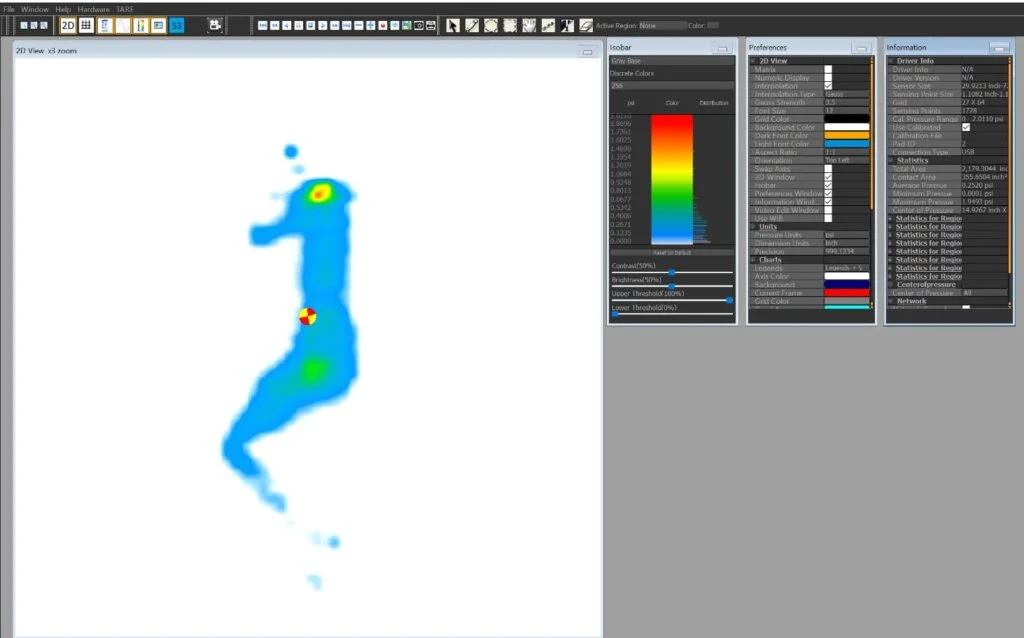 avocado green lightweight side pressure map