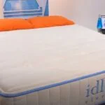 idle sleep latex hybrid mattress hero