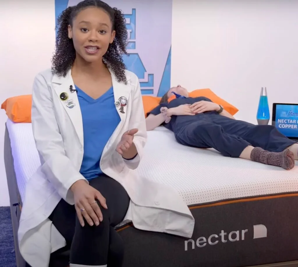 Nectar premier copper back sleeper testing